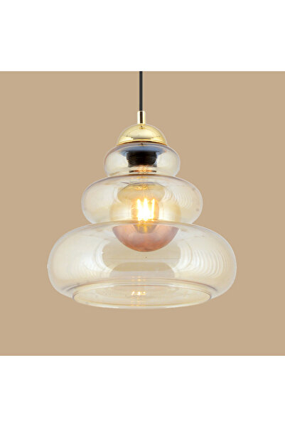 Bella Maison Isabel Cam Sarkıt Avize Bal (25x75 cm)
