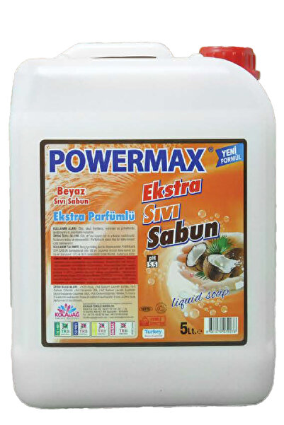 powermax صابون سائل لليدين برائحة جوز الهند 5 كجم - PWRMX049