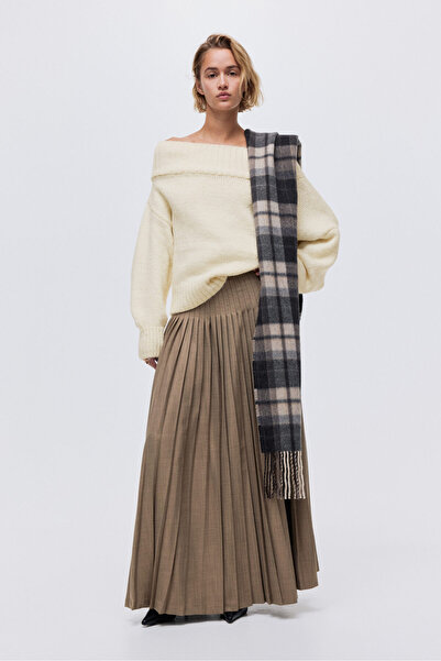 H&M Tek Omuzlu Kazak