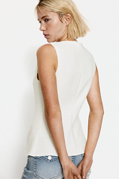 H&M Tekstüre Jarse Yelek