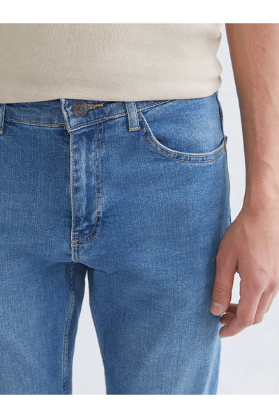 LC Waikiki Lcw Jeans Indigo 750 Slim Fit Men's Jean Trousers