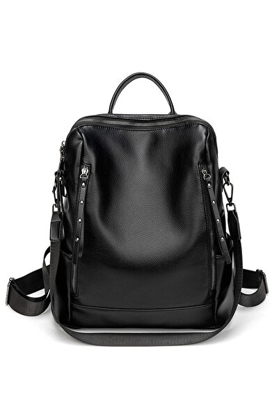 fun zone حقيبة ظهر سفر مضادة للسرقة من DUNISO مصنوعة من الجلد الصناعي بسعة كب...