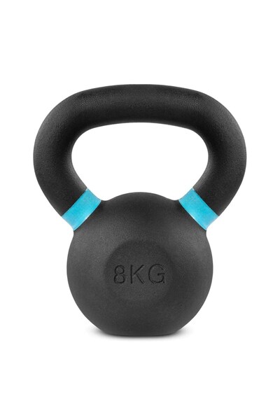 CKSpor 8KG Döküm Kettlebell – Crossfit, Kol ve Omuz Kasları için