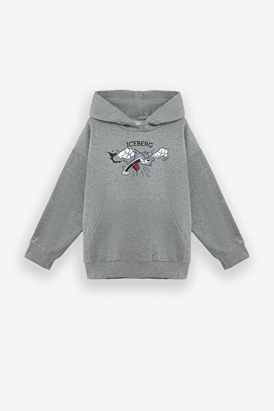 Iceberg Φούτερ BG Store Boy Grey