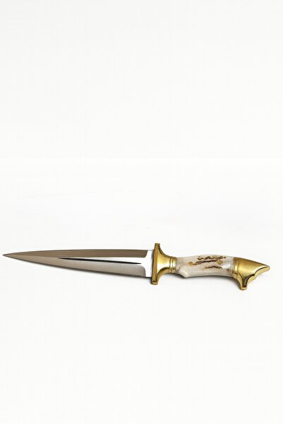 DENPRESTİJ PREMİUM DEV BOY ÇERKEZ MODEL GEYİK BOYNUZ KURT BAŞLIK (Kılıf hediy...