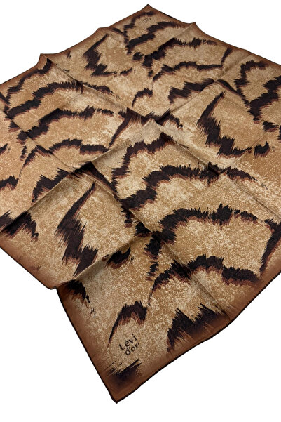 Levidor Копринен шал с каре LD1117