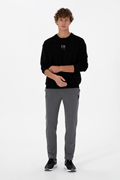 U.S. Polo Assn. Erkek Antrasit Melanj Eşofman Altı 50307803-VR081