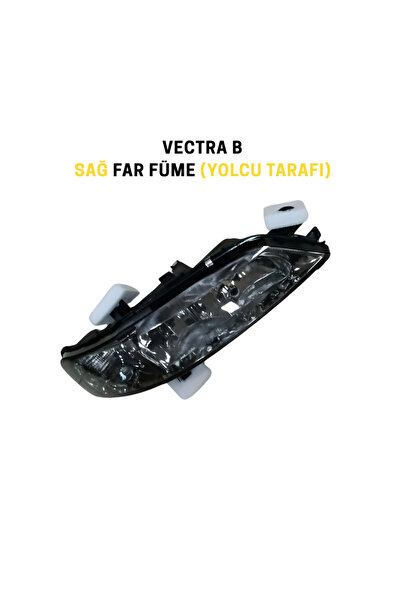 Wisco Opel Vectra B Makyajlı Sağ Far Takımı Füme (Koyu Camlı) (Yolcu Tarafı)