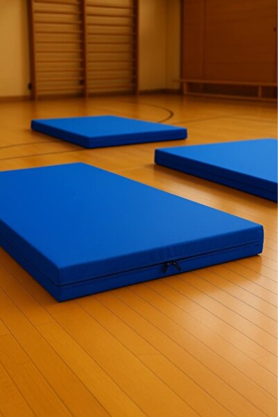 NOR DESIGN Saltea de exerciții FlexiCore pentru exerciții la sol, 200x100 cm, albastră