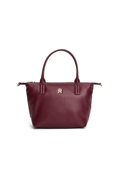 Tommy Hilfiger Popette Soft Women's Burgundy Mini Tote Bag