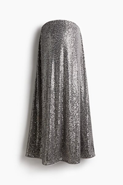H&M MAMA Pullu Kloş Etek