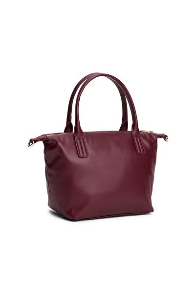 Tommy Hilfiger Popette Soft Women's Burgundy Mini Tote Bag