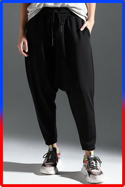 DARK AND BRIGHT Maternity Pants |   Relaxed Fit 100% Cotton Fabric Adjustable Waist |   Elastic Cuffs