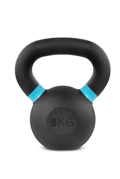 CKSpor 2KG Döküm Kettlebell – Ev Spor, Kas ve Güç Çalışması