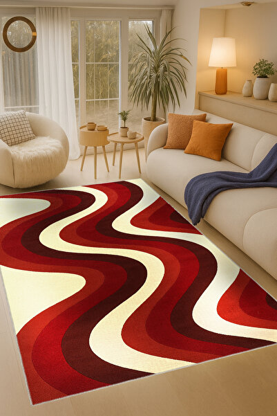 Rugs Modern Halı Mosso Figure Themed Pattern Woven Base Vintage Decorative Ca...