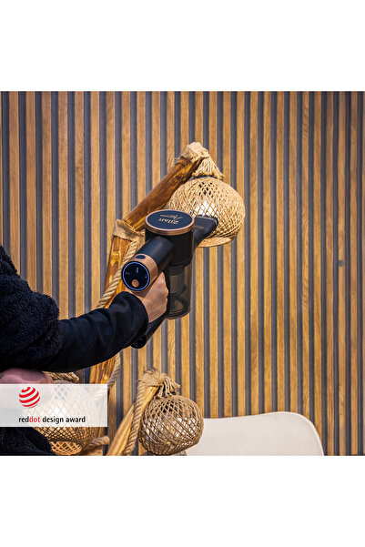 Zilan Ηλεκτρική σκούπα όρθιας χρήσης ZLN3099 Aurum, 220W, 350ml, 2500mAh, 6 ρυθμίσεις ταχύτητας, Πτυσσόμενος σωλήνας