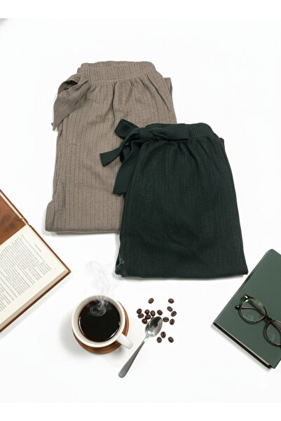 chiara grazia 2'Lİ PAMUK PİJAMA ALTI