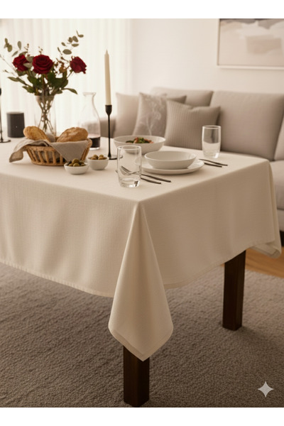 OTEXSA Τραπεζομάντιλο από βαμβακερό λινό φυσικό σχέδιο μοντέρνας στυλ