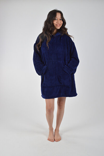 REİNA TEKS Welsoft Капюшонний одяжний телевізійний плед 1 шт. Унісекс плюшевий оверсайз-пальто-халат