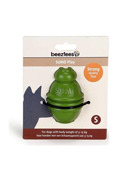 Beeztees لعبة كلب السومو الخضراء الصغيرة مقاس 8 سم