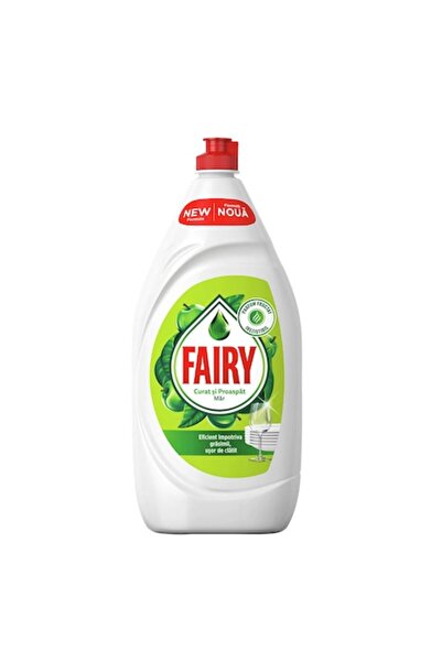 Fairy Pachet de 3 x Detergent de vase cu aromă de mere 1,35 l