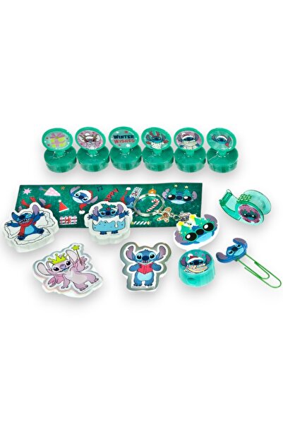 Undercover Stitch & Angel Advent Calendar, 24 Surprises, 42x30x3 cm, for children 3-8 years