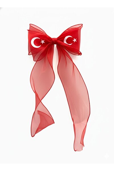 Çınar Aksesuar Kurdela Toka - Fiyonk toka - 23 Nisan Fiyonk toka - Uzun Tül model