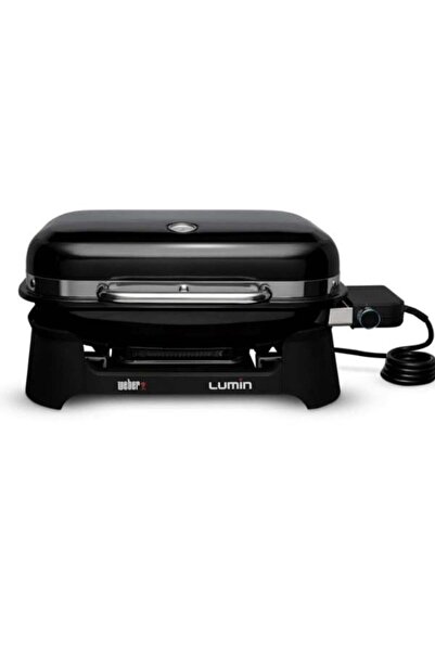 WEBER Lumin™ Compact Elektrikli Izgara – 1 500 W | 315 °C Sear | Smoke-Steam-...