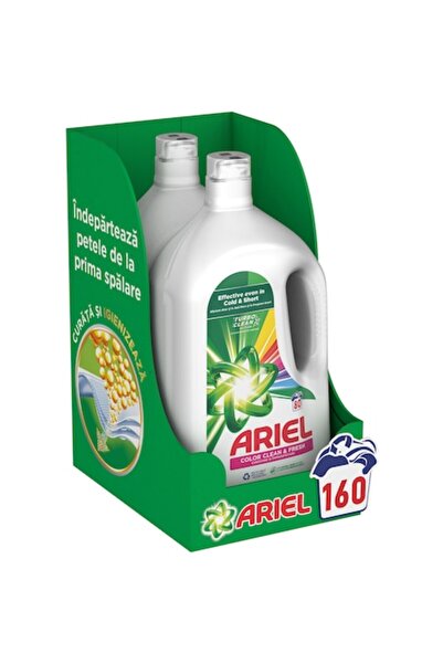 Ariel Detergent lichid de rufe colorat, 160 spălări, 8 L