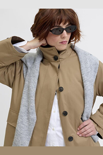 Jack & Jones Kadin Dik Yaka Trençkot - Amira