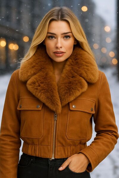 AndraRose Styles Fur jacket - Alaska Fostry Jacket