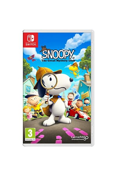 Gamemill Snoopy&The Great Mystery Club Game for Nintendo Switch