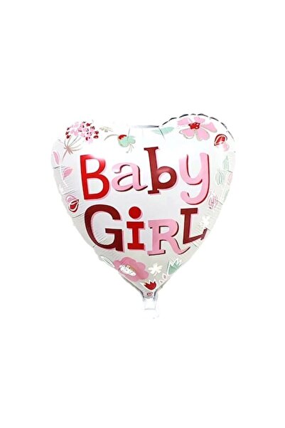 Domi Party & Gifts Balon folie cu inimă, fetiță, 45 cm