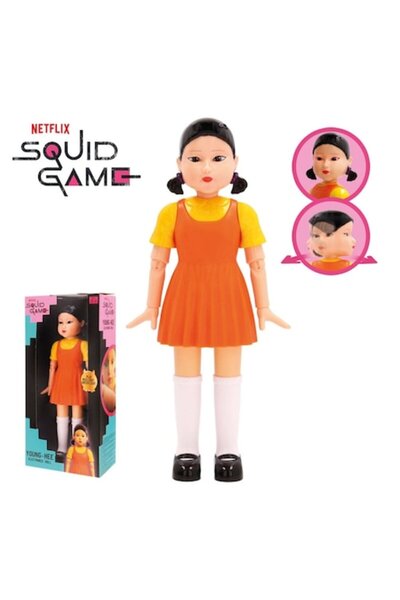 IMC Toys Joc interactiv cu păpușă Young-Hee cu calamari 30 cm