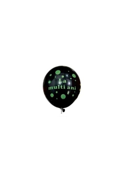 Domi Party & Gifts Set de 20 de baloane din latex - Negre - Mesaj multicolor ...