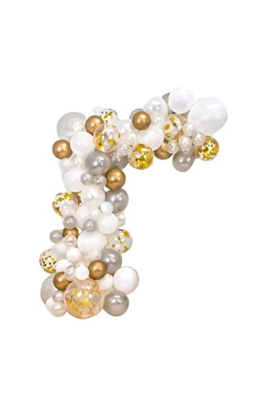 Domi Party & Gifts Set of balloons and accessories for golden arch arrangement