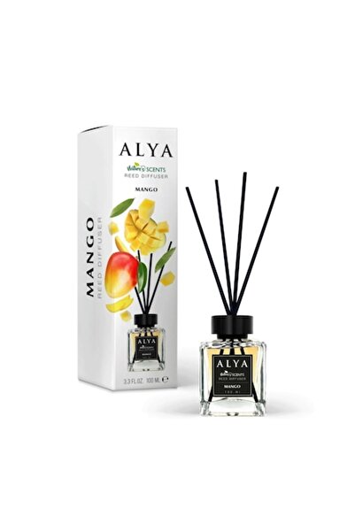 ALYA Deodorant de cameră Mango, difuzor cu bețișoare, 100 ml