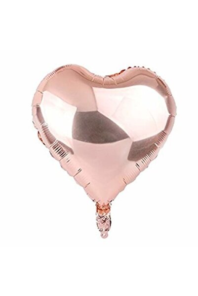 Domi Party & Gifts Balon folie inimă, auriu roz, 45 cm