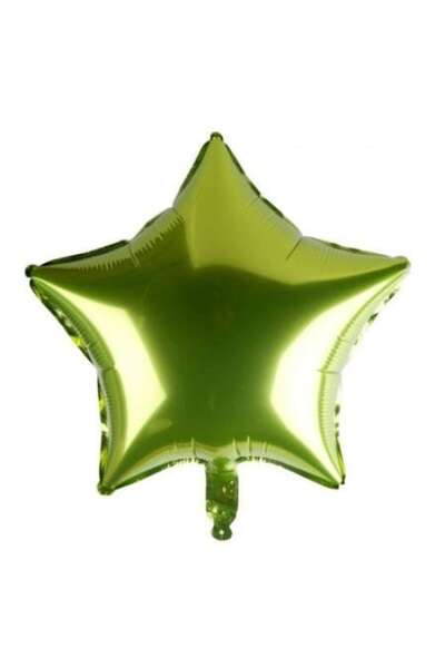 Domi Party & Gifts Balon folie stea, verde deschis, 45 cm