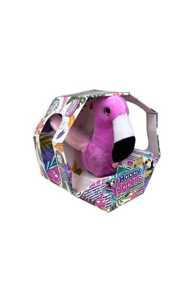happy yappers Slap Bant Kırmızı Konuşan ve Taklit Eden Flamingo