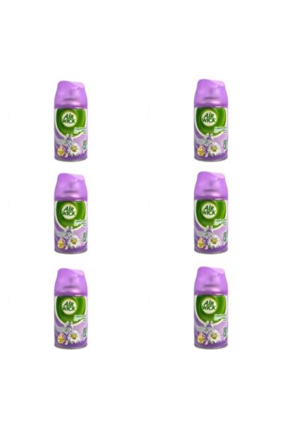 Air Wick Pachet de 6 rezerve odorizante de cameră cu lavandă, 250 ml