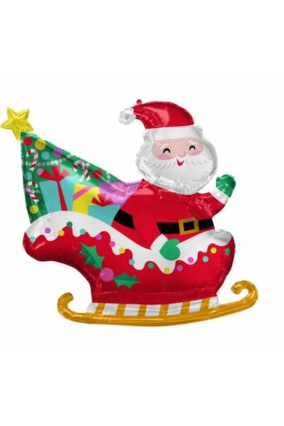 Domi Party & Gifts Balon folie - Moș Crăciun, 60 cm