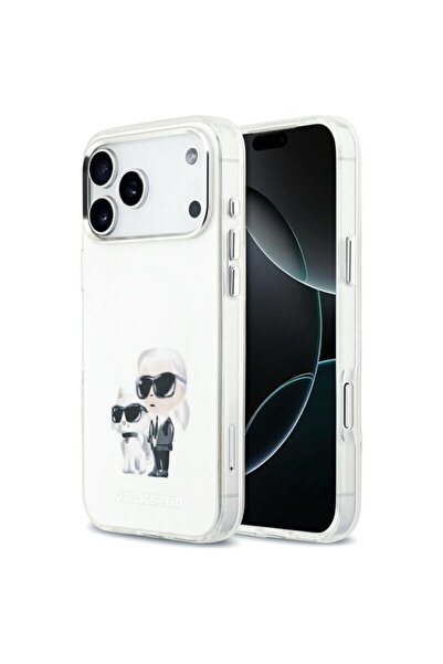 Karl Lagerfeld Carcasă IML Aquarelle K&C și logo MagSafe pentru iPhone 17 Pro...
