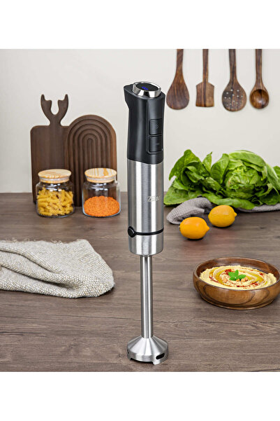 Zilan ZLN3984 κάθετος αναμικτήρας, Ισχύς 1200W, 12 ρυθμίσεις ταχύτητας, Λειτουργία Turbo, Ανοξείδωτο ατσάλι