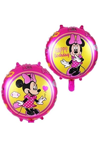 Domi Party & Gifts Balon folie Minnie Mouse La mulți ani, 45 cm, Party Shop