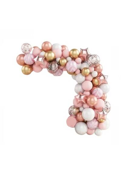 Domi Party & Gifts Set of 82 balloons and accessories for arch arrangement, r...