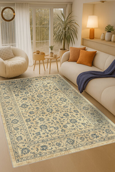 Rugs Modern Halı سجادة موسو التقليدية ذات النمط الزهري المنسوجة ذات الطابع ال...