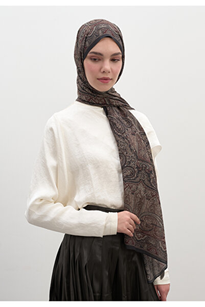 Fresh Slyvie Desen Shawl Bitter Brown