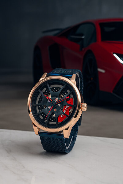 G Sport POLO Car Wheel Model Wicker Magnet Men's Wristwatch (Fits on Any Wrist)