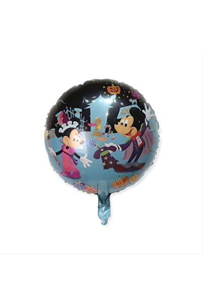 Domi Party & Gifts Balon rotund din folie, Minnie Mouse și Mickey Mouse, 45 cm